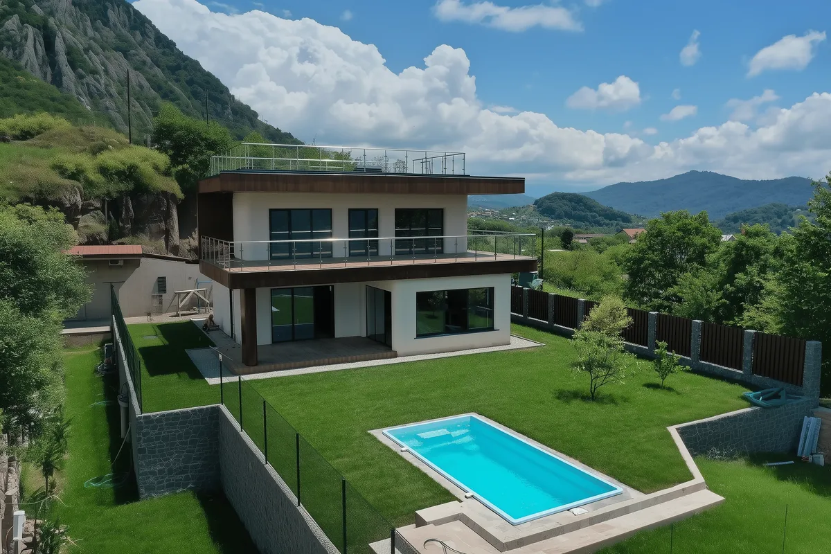 Композитный бассейн Laguna 6 — визуализация в Омске