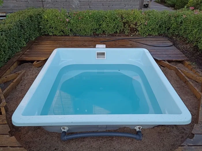 Композитная купель Laguna 2 — установка в Омске