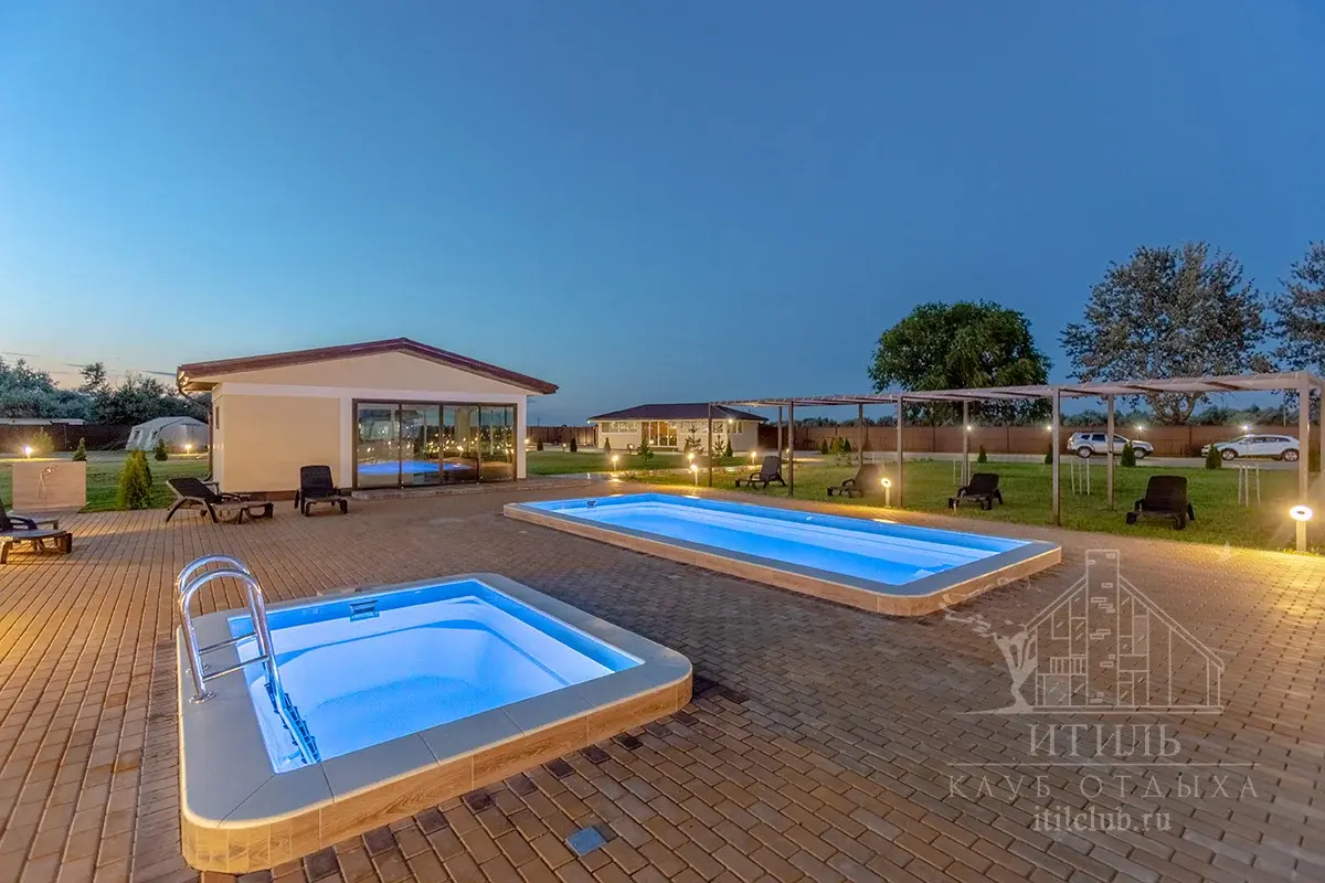 Композитная купель Laguna 3 — установка в Омске