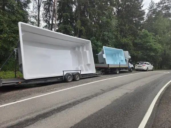 Доставка бассейна в Омске